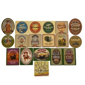 Vintage Beer Mat Coasters United Kingdom 18